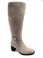 P-9311 - VELOURS CUIR - TAUPE